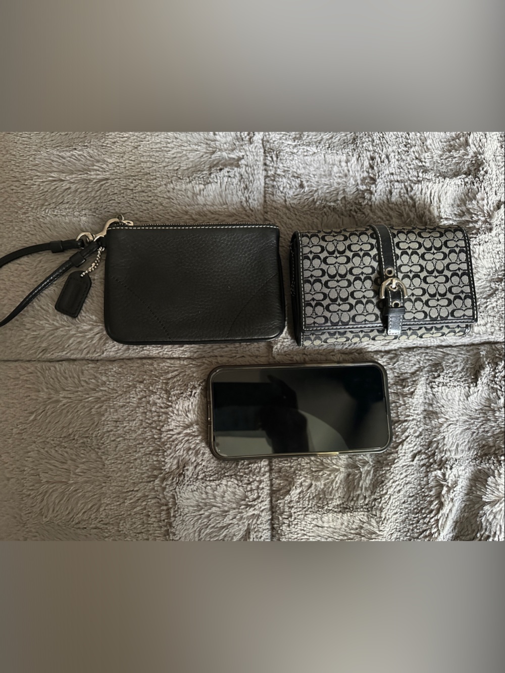 Coach bundle: wristlet and wallet